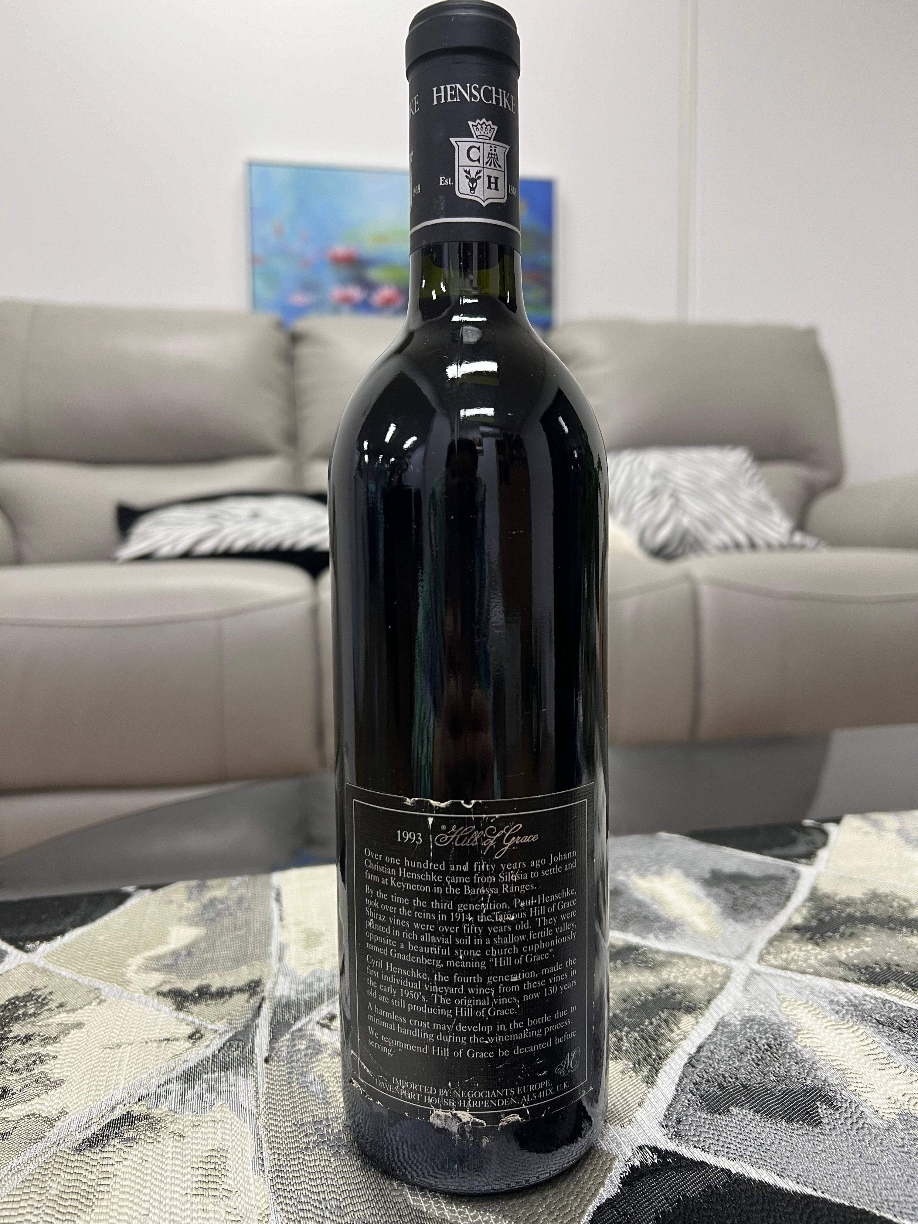 1993 Henschke Hill of Grace Shiraz 750ml - Image 3