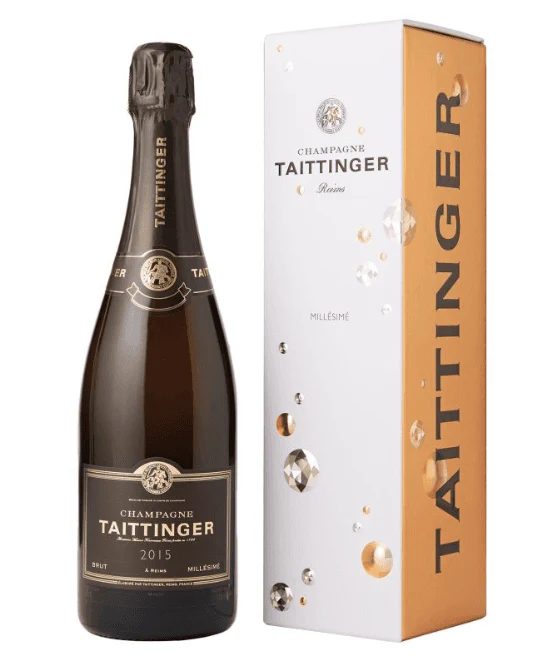 2015 Champagne Taittinger Brut Millesime 750ml Gift Box