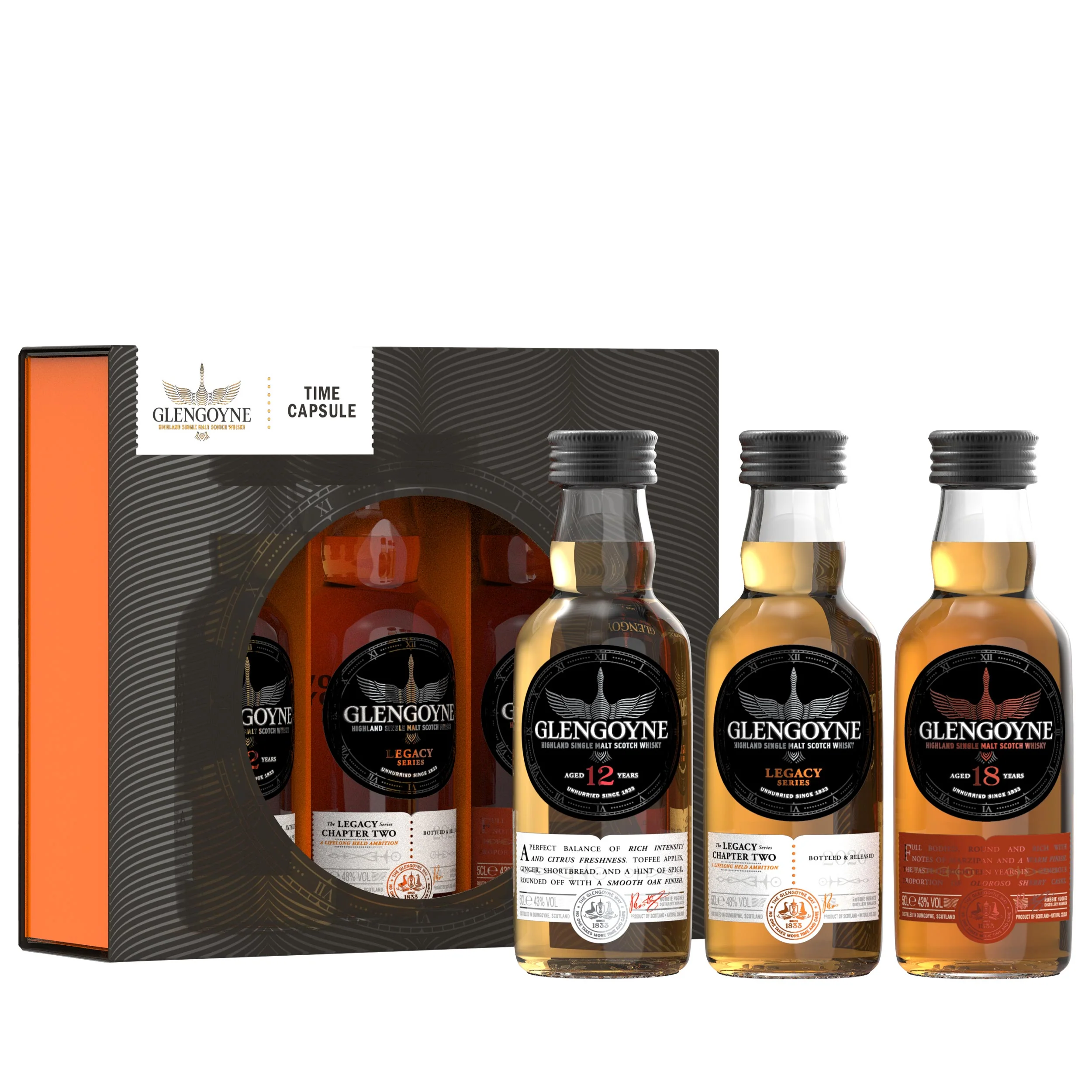 Glengoyne Time Capsule Gift Pack 3 x 5cl - Image 2