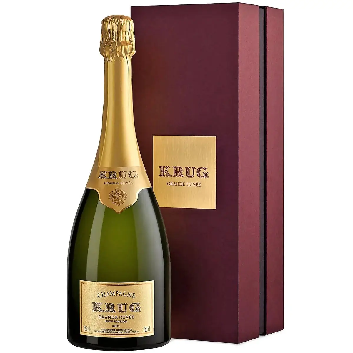 Krug Grand Cuvée 169EME Edition Brut 750ml Gift Box
