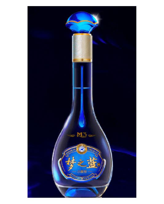 Yanghe Mengzhilan M3 Crystal (Dream Blue M3) 52% 550ml